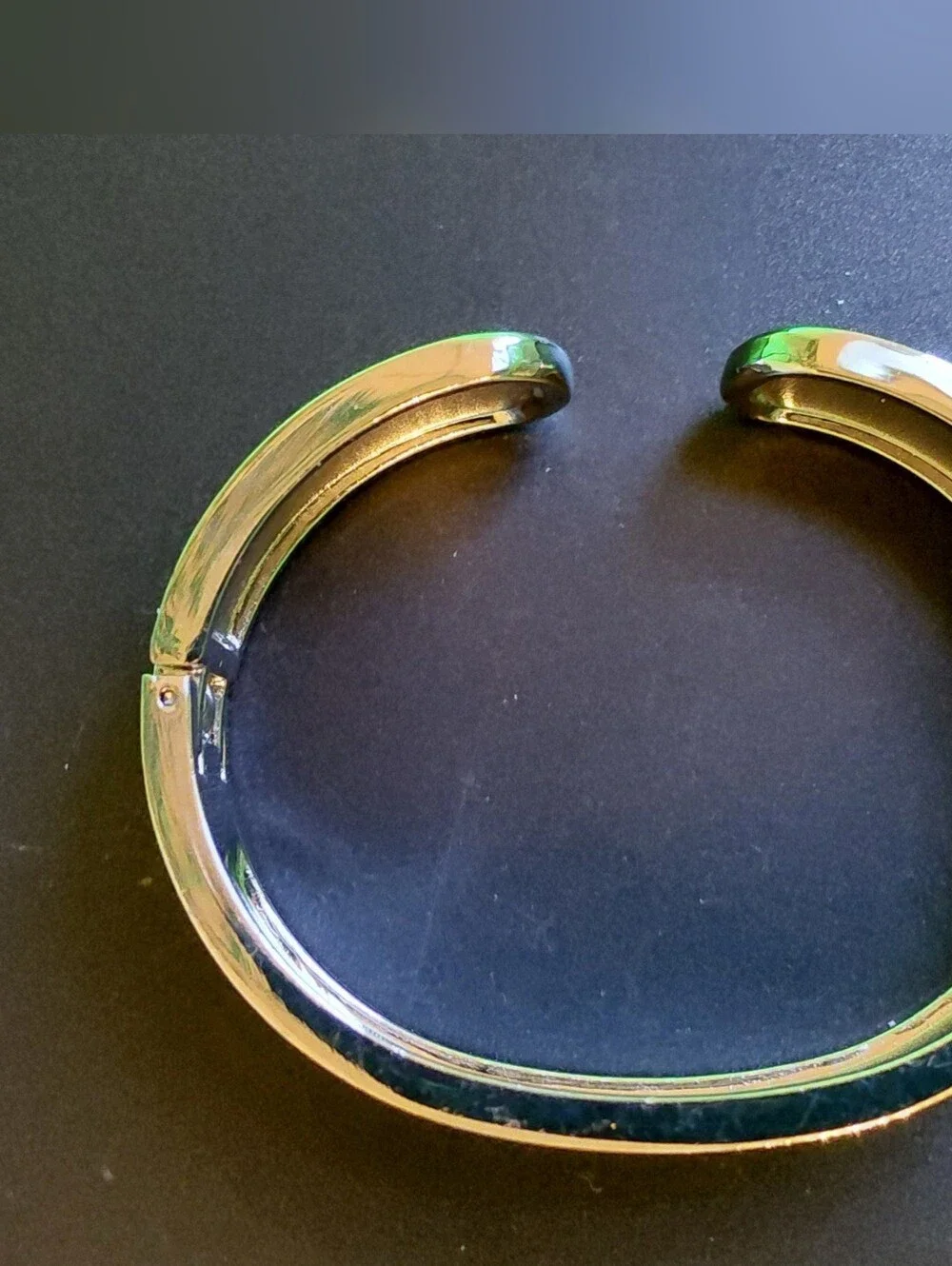 Strada Micro Silver Glitter Watch And Bracelet Set. New. Battery Works